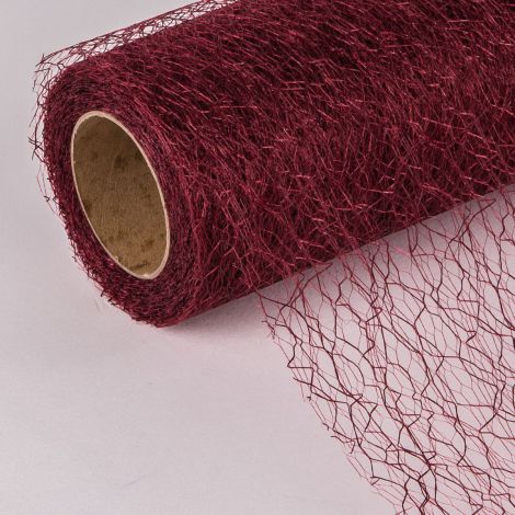 Siatka Fibra w rolce Akces 36cm x 10y, Burgund - 2